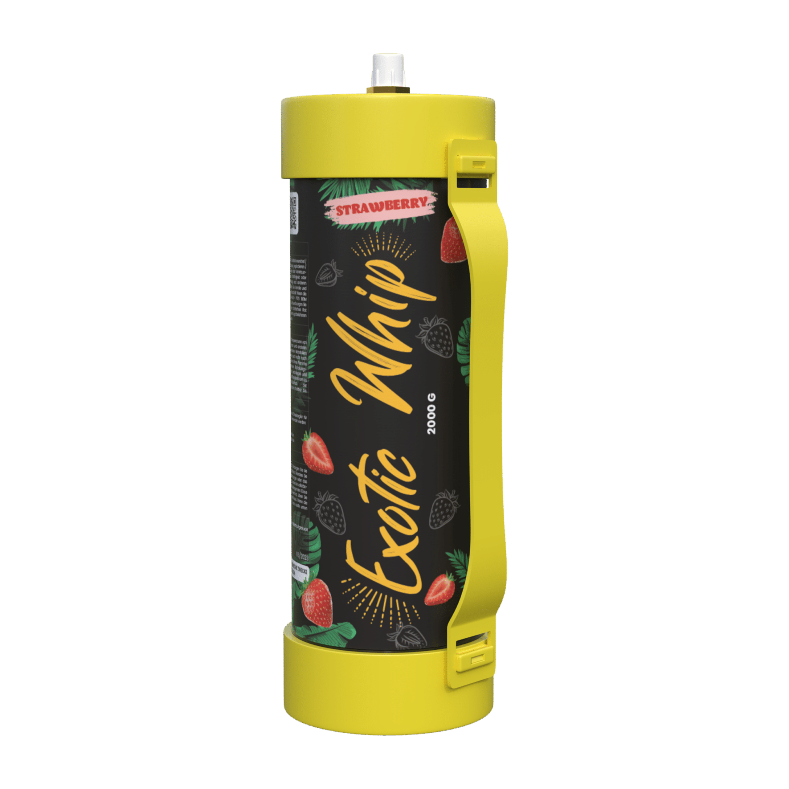 Exotic Whip Premium Disposable N2O Bottle 2 kg - Strawberry Flavor - 1 –  Lachgas König